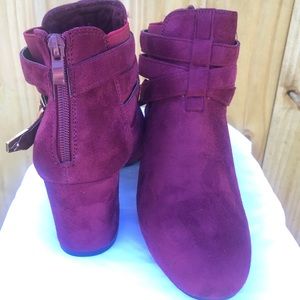 Shoes - Cherry booties. Shoes - Cherry booties.